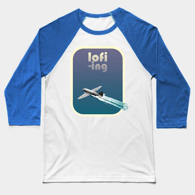 LoFi-ing Baseball T-Shirt by at1102Studio